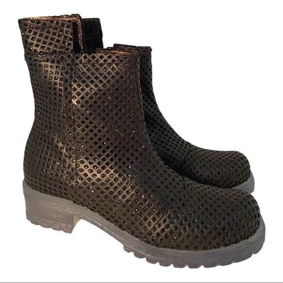 Papucei New Women’s Boots Garson Leather Black - Picture 2 of 11